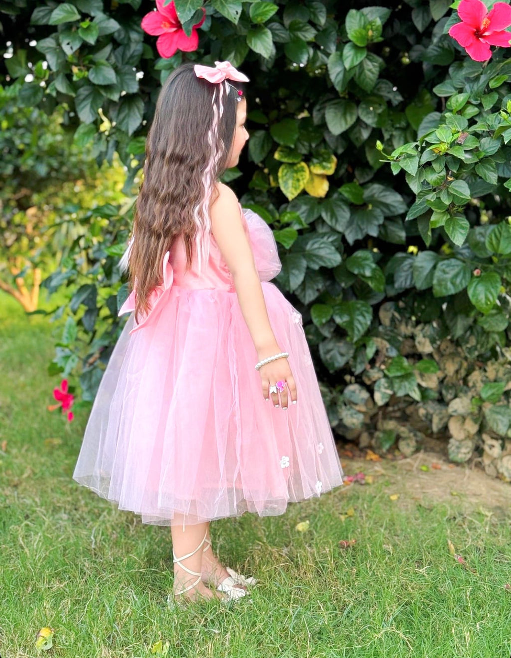 Flowery Pinkish Frock