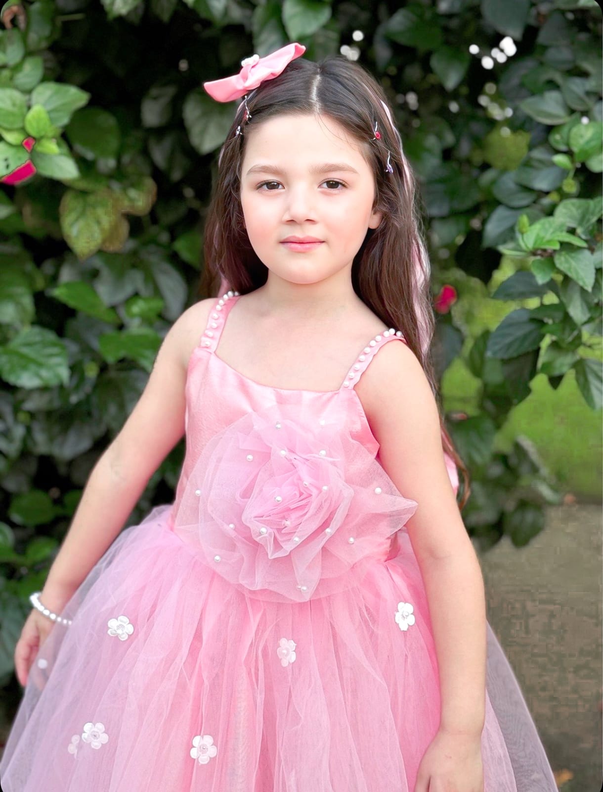 Flowery Pinkish Frock