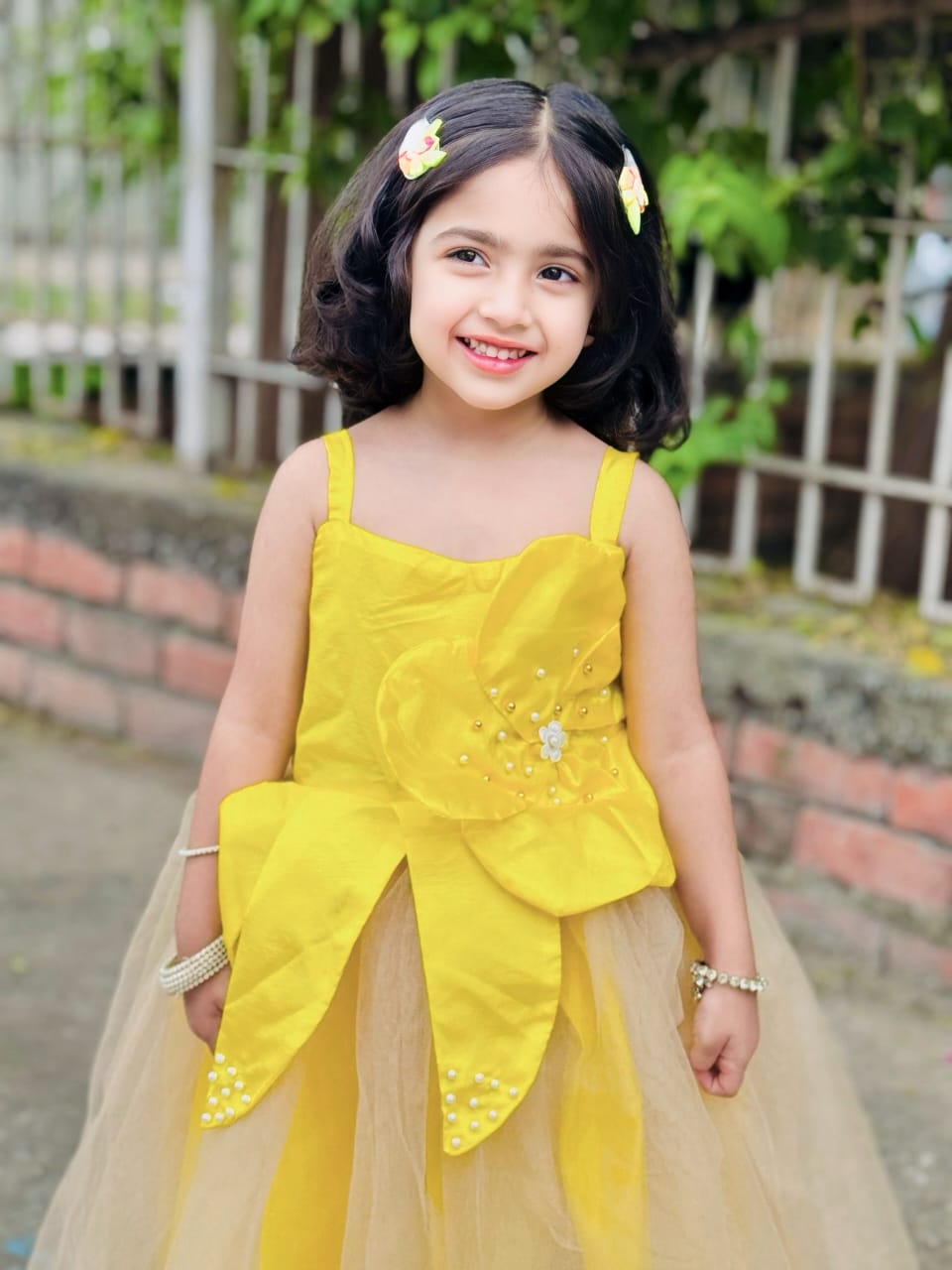 Sun-Flower Style Frock