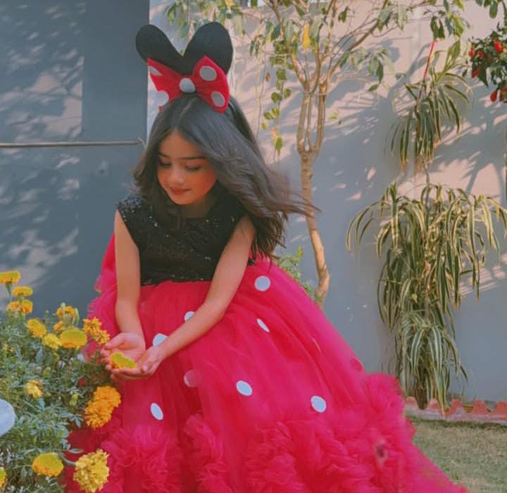 MiniMouse Tail Frock