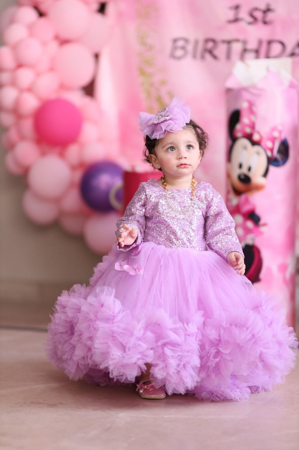 Purple Birthday Frock