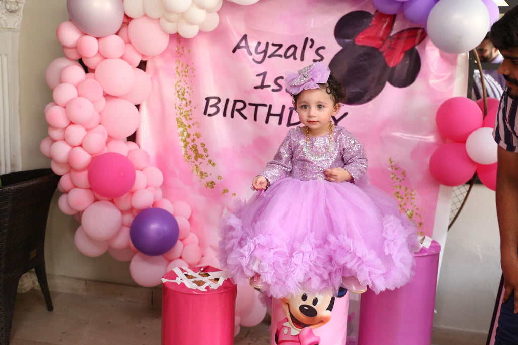 Purple Birthday Frock