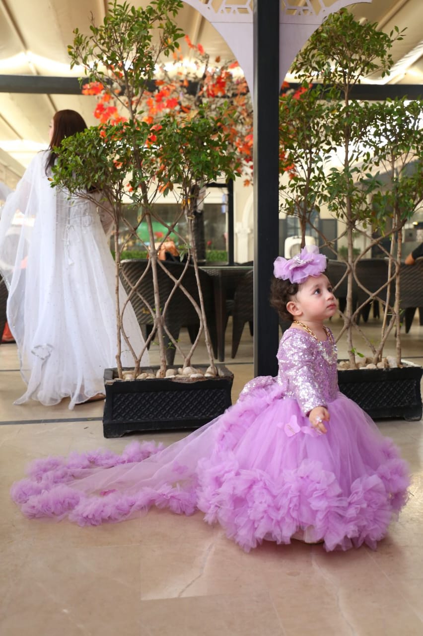 Purple Birthday Frock