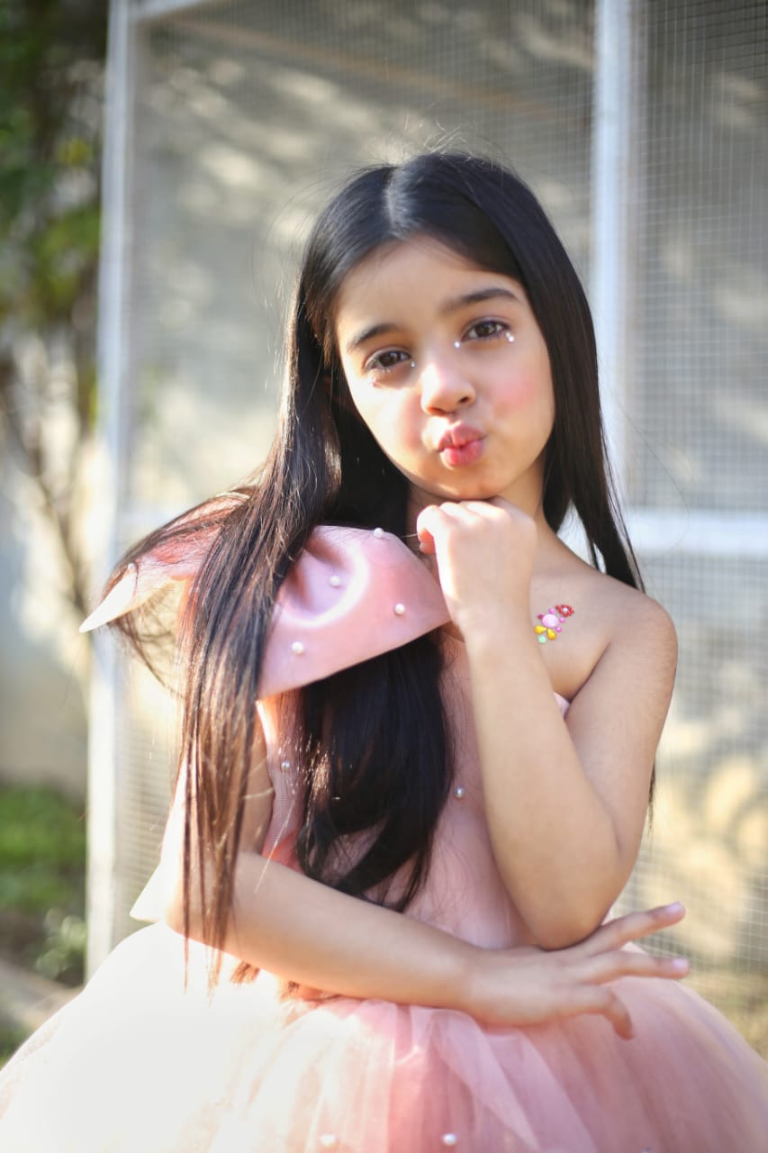 Pearl Half Shoulder Frock