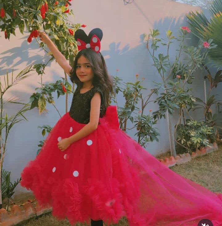 MiniMouse Tail Frock