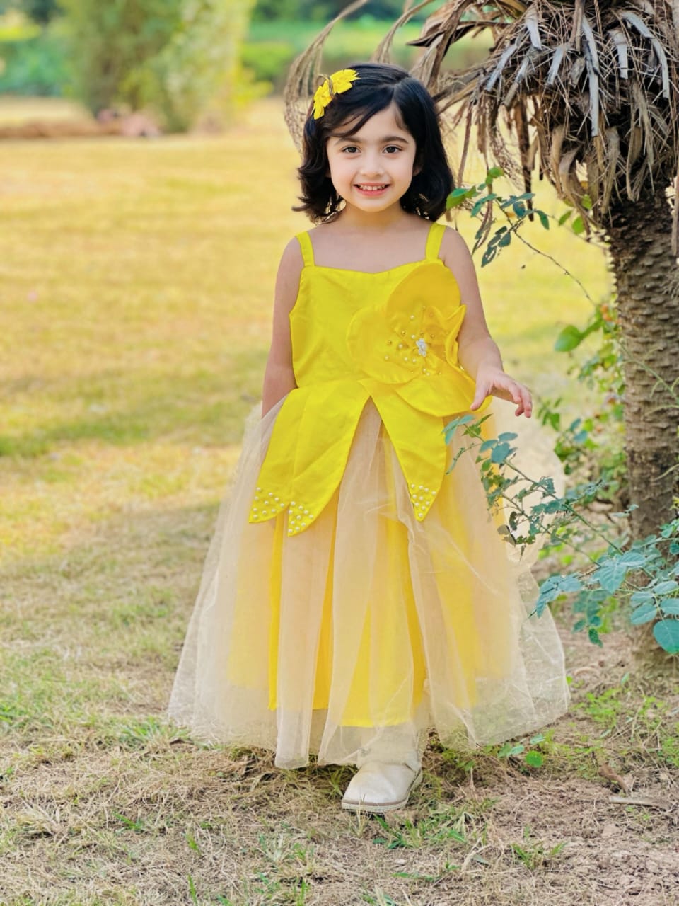 Sun-Flower Style Frock