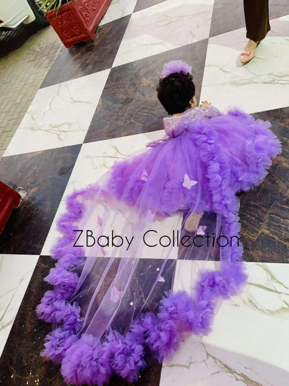 Purple Birthday Frock