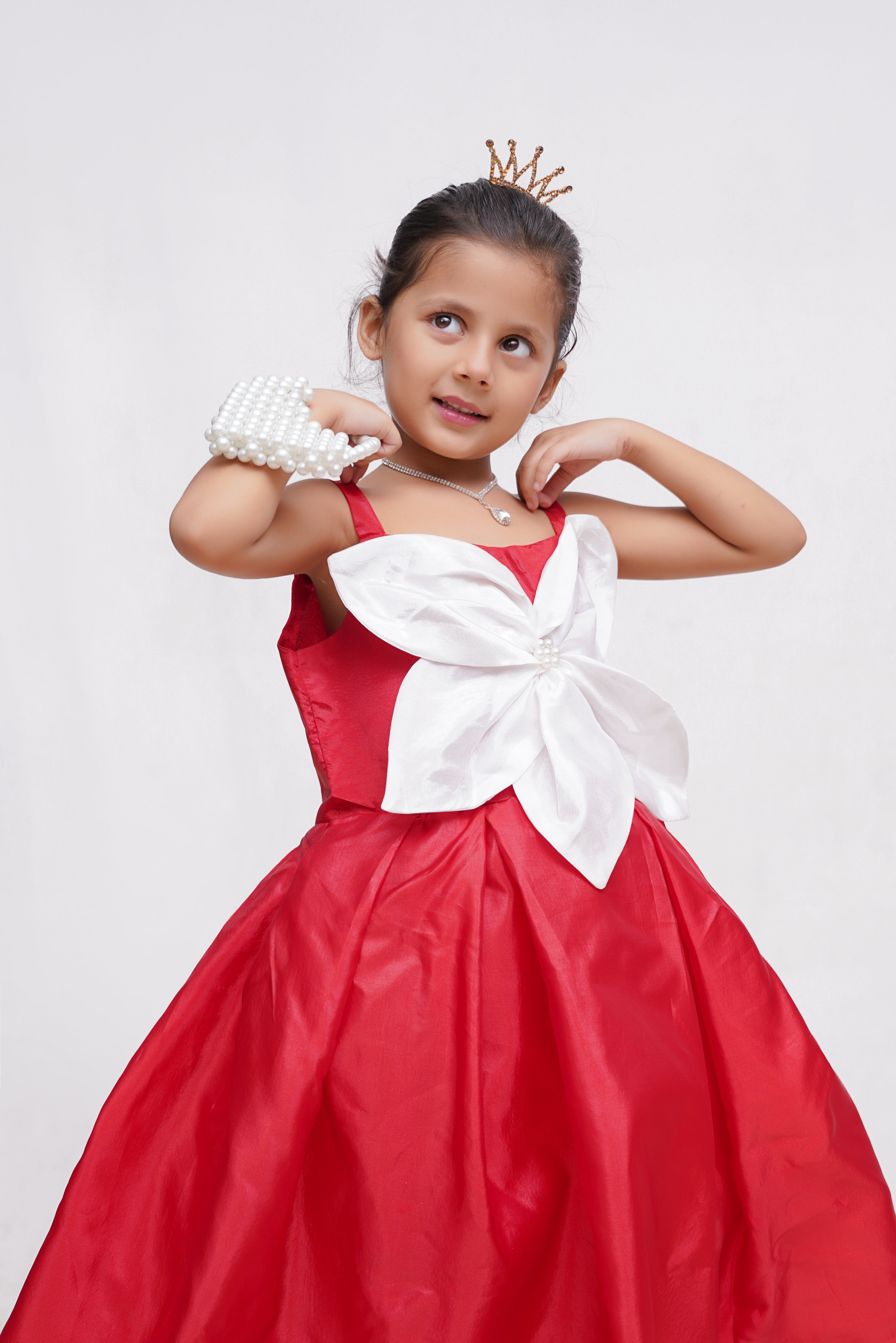 Red Princess Gown