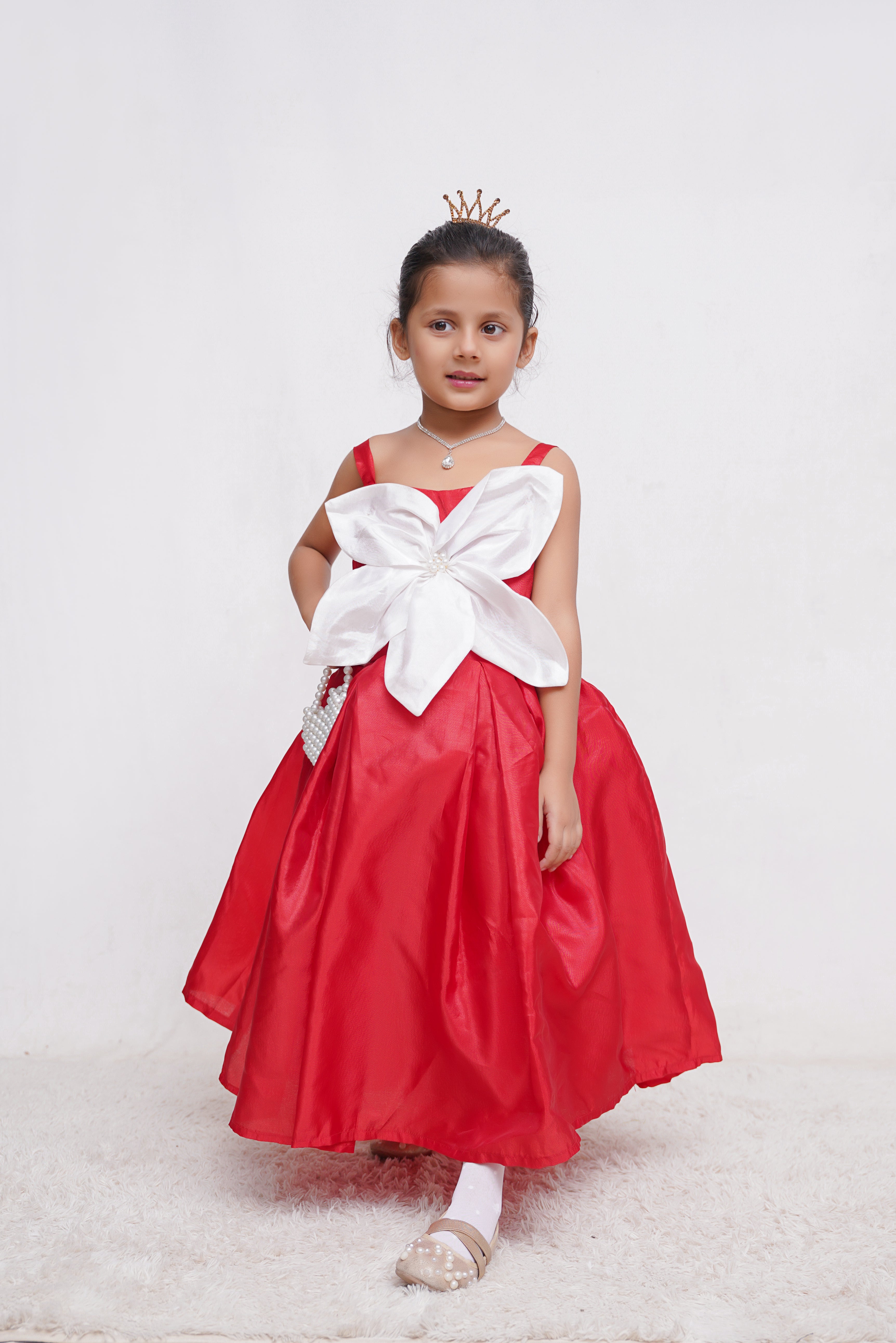 Red Princess Gown